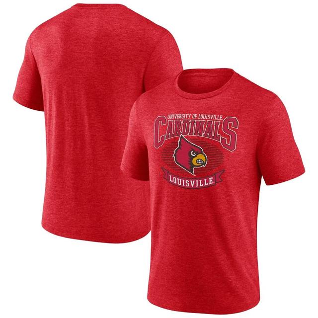 NCAA Louisville Cardinals Mens Tri-Blend T-Shirt Product Image