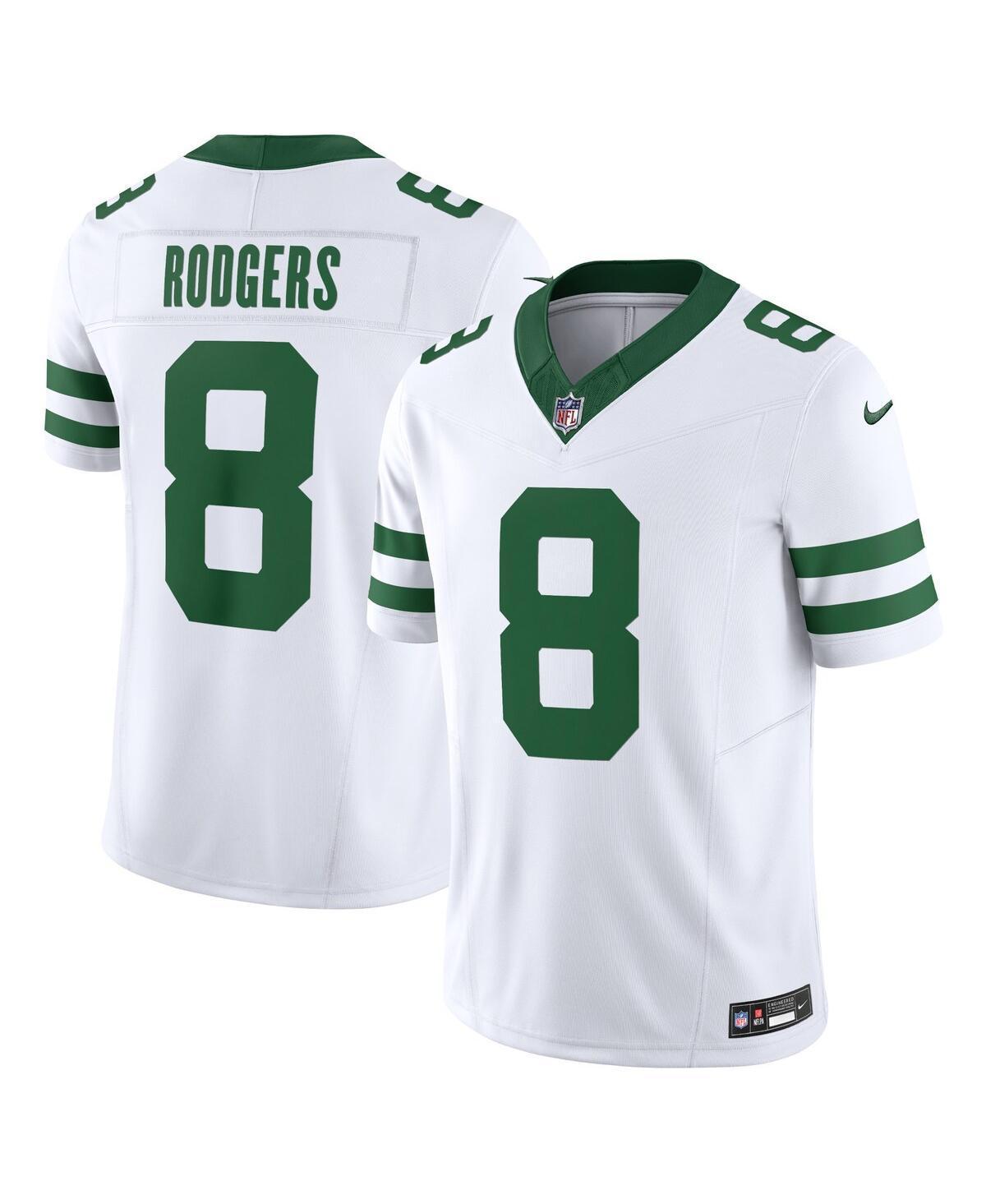 Mens Nike Aaron Rodgers Legacy New York Jets Vapor F.U.S.E. Limited Jersey Product Image