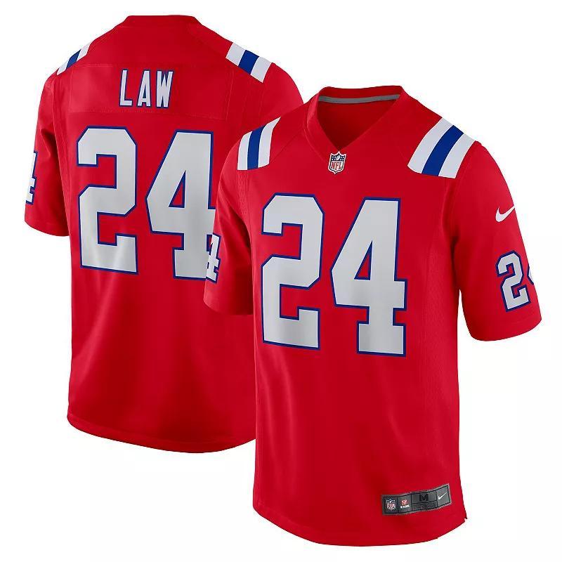 Mens Nike Ty Law New England Patriots Retired Player Alternate Game Jersey Product Image