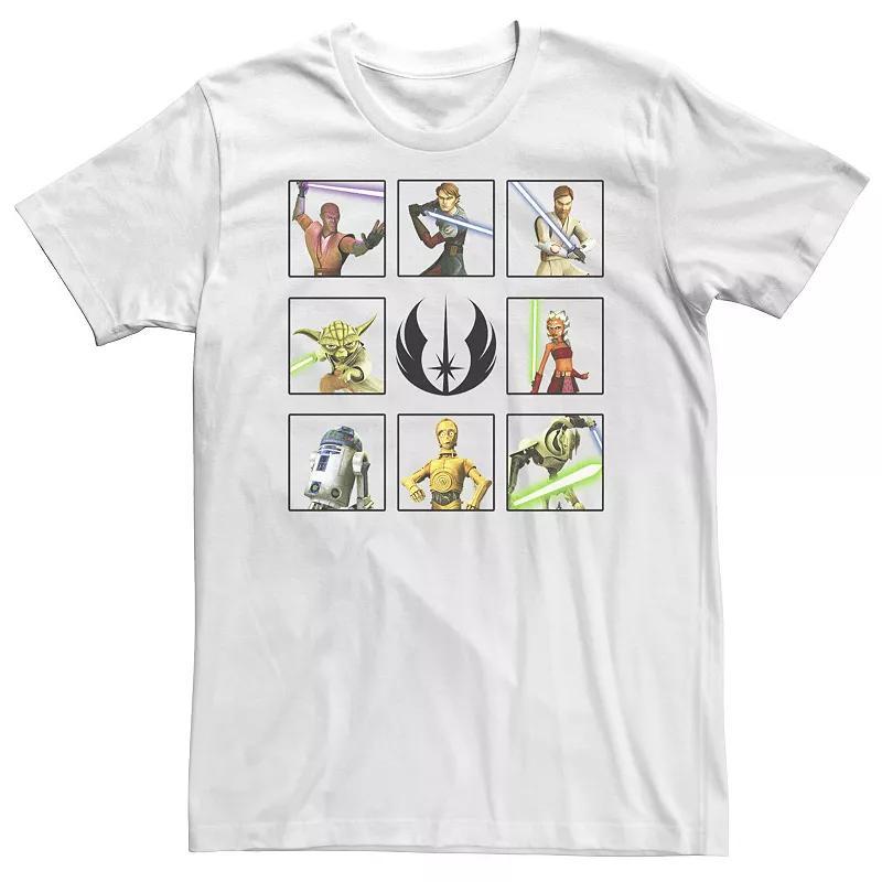 Big & Tall Star Wars: The Clone Wars Rebels Box Up Tee, Mens Product Image