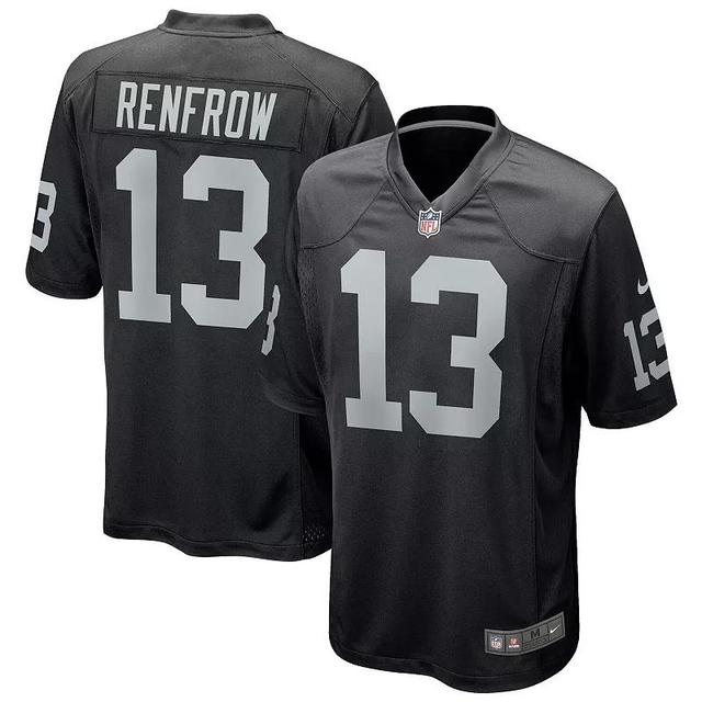 Mens Nike Hunter Renfrow Black Las Vegas Raiders Game Player Jersey Product Image