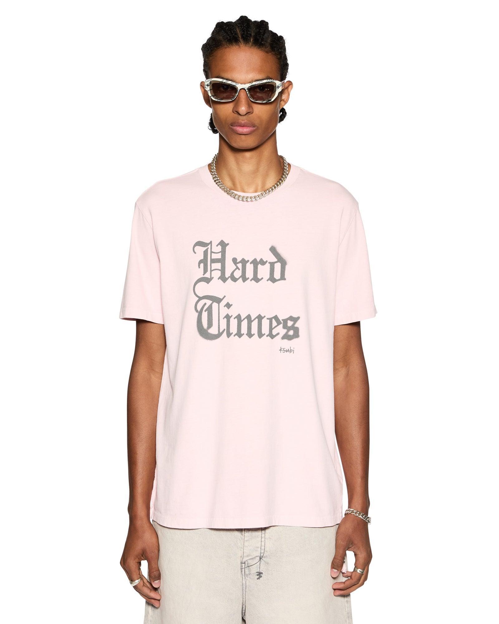 HARD TIMES KASH SS TEE QUARTZ Male Product Image