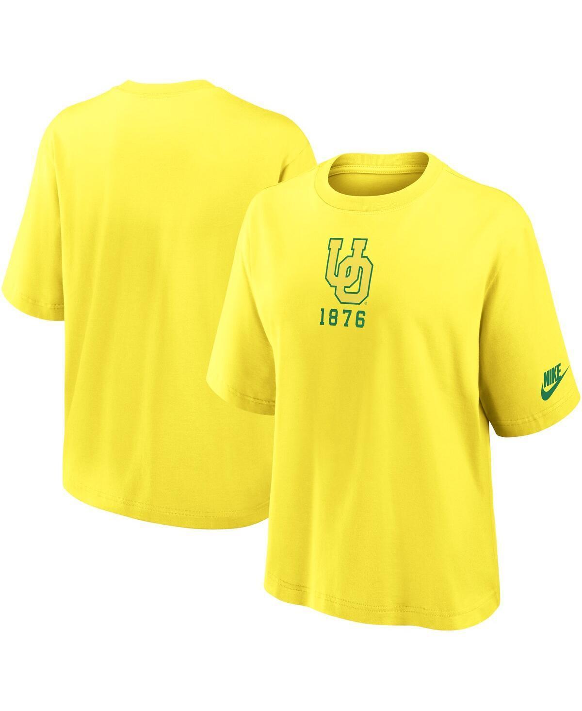 Womens Nike Oregon Ducks Boxy Legacy Established T-Shirt Product Image