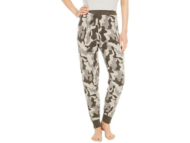 Barefoot Dreams Cozychic Ultra Lite(r) Camo Joggers (Linen Multi) Women's Pajama Product Image