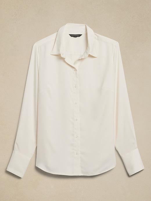 Satin Classic Shirt Product Image