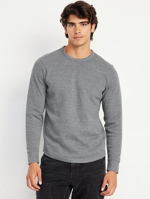 Long-Sleeve French Rib T-Shirt Product Image