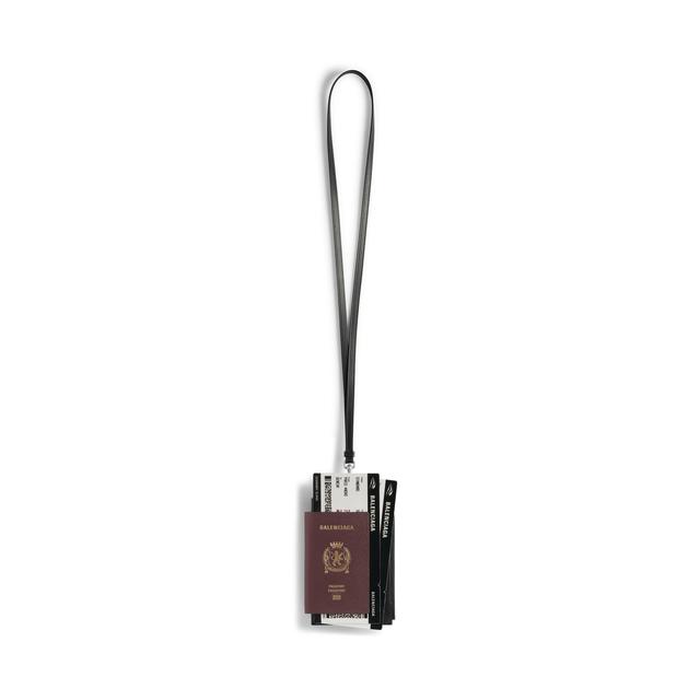 Men's Passport Phone Holder in Burgundy Product Image