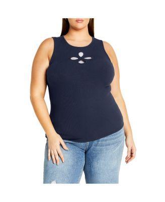 Plus Size Daisy Tank Product Image