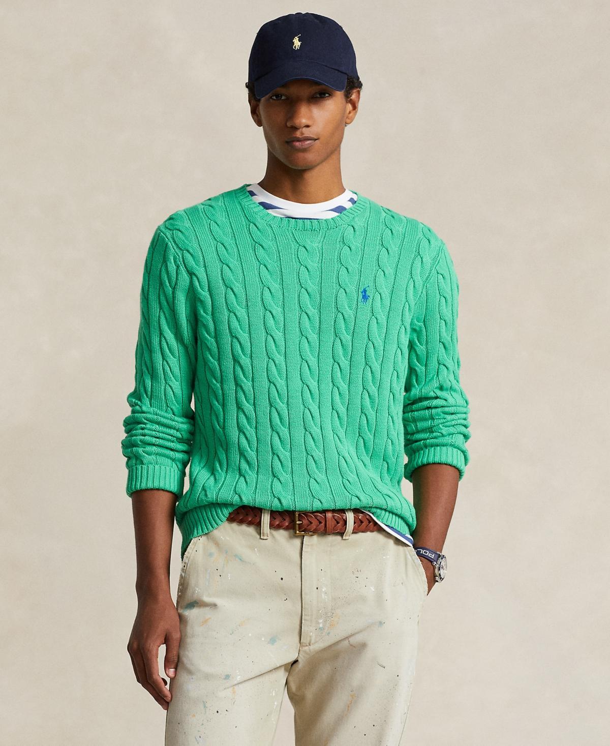 Polo Ralph Lauren Mens Cable-Knit Cotton Sweater Product Image