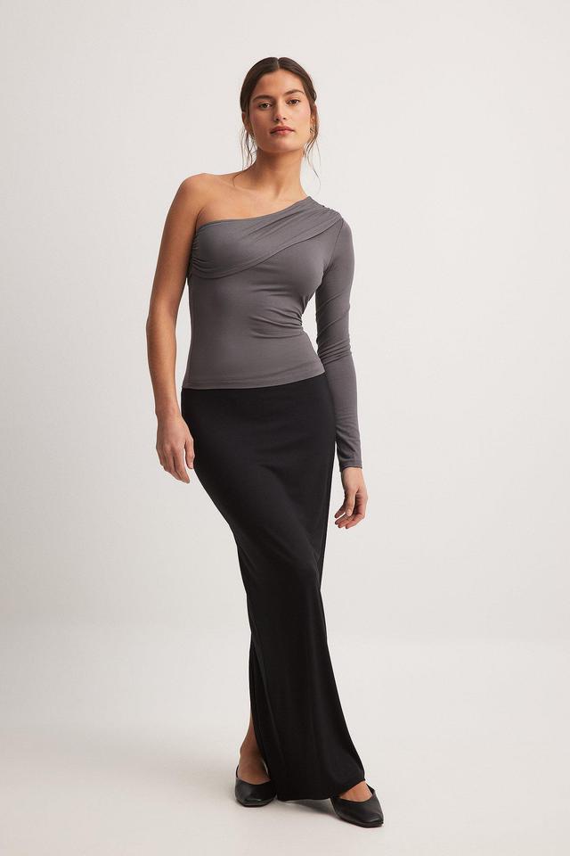 Soft Line Fitted Maxi Skirt Product Image