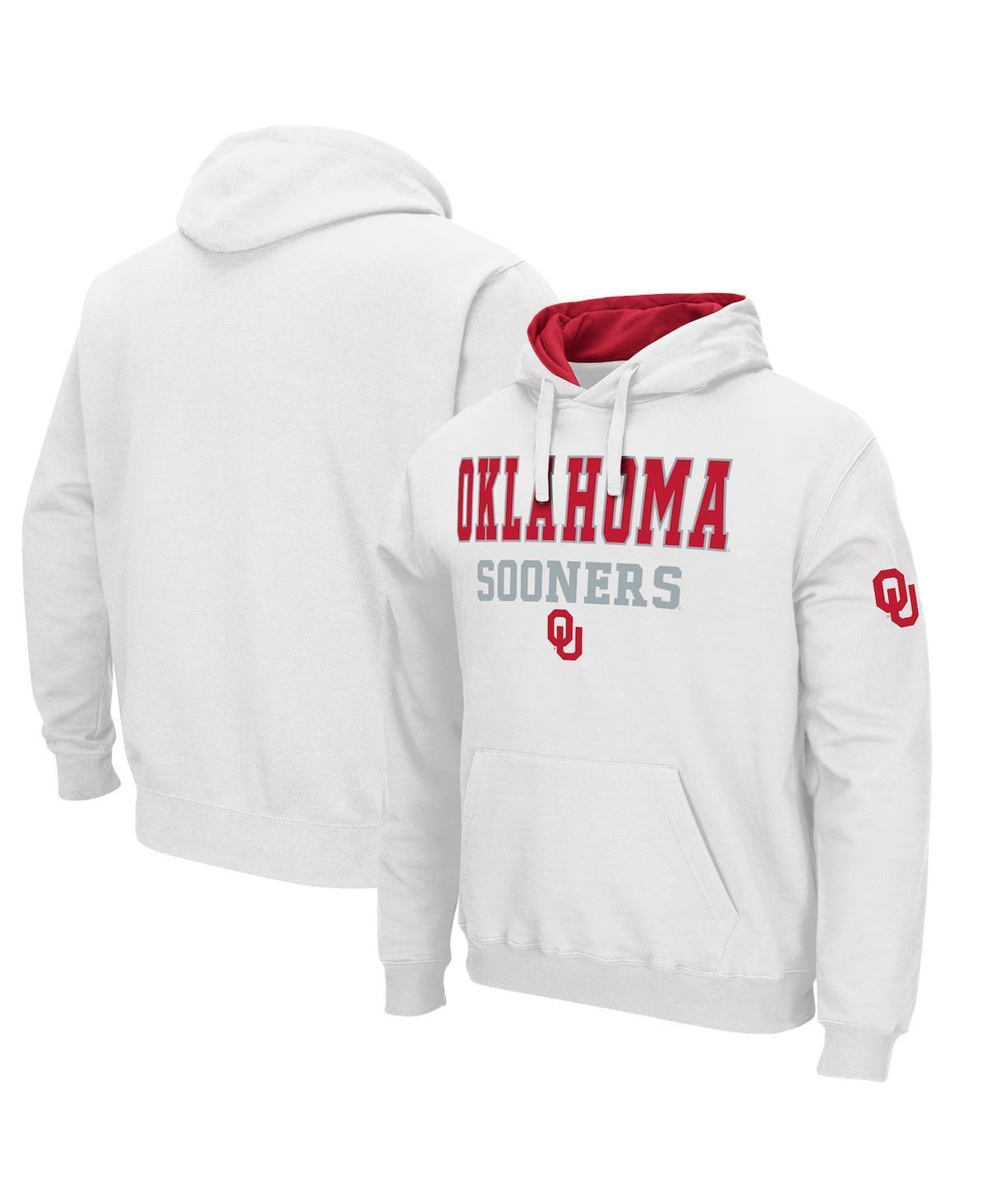 Colosseum Mens Oklahoma Sooners Sunrise Pullover Hoodie Product Image