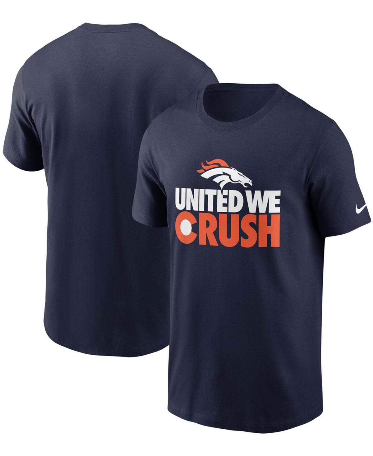 Mens Nike Denver Broncos Hometown Collection Crush T-Shirt Blue Product Image