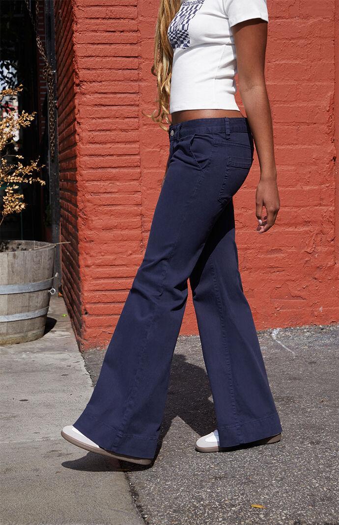 John Galt Womens Alyssa Low Rise Flare Pants Product Image