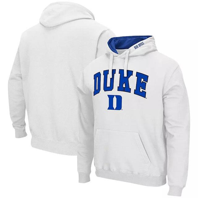 Mens Colosseum Duke Blue Devils Arch & Logo 3.0 Pullover Hoodie Product Image