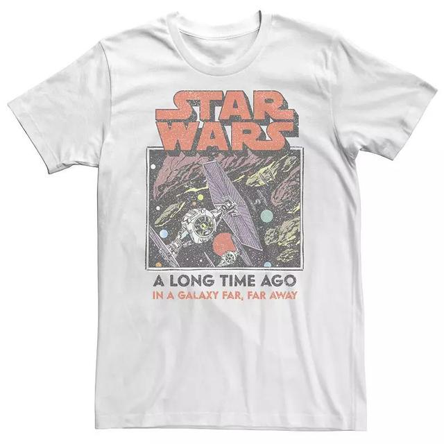 Big & Tall Star Wars TIE Fighter A Long Time Ago Tee, Mens Product Image