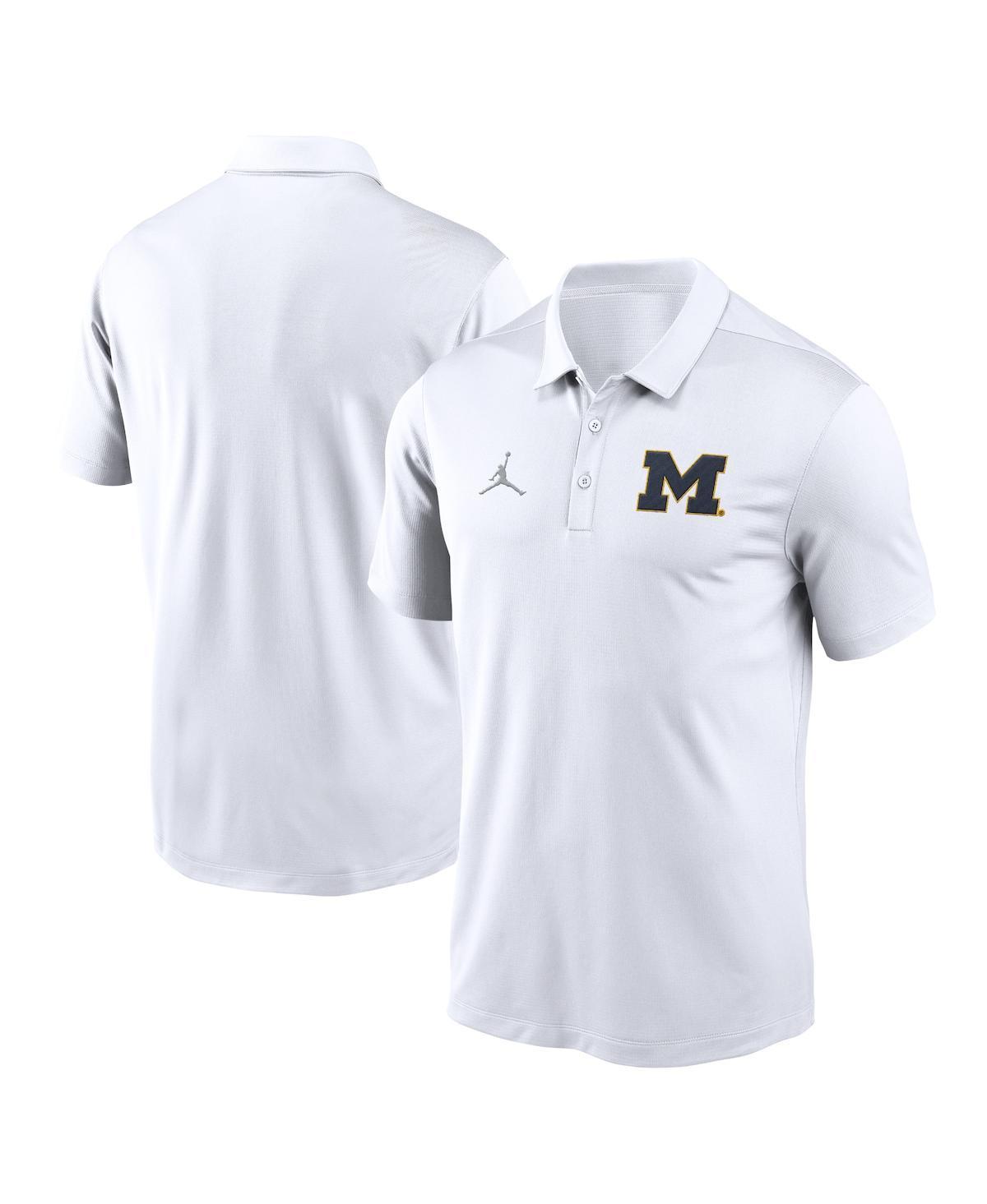 Jordan Mens Navy Michigan Wolverines Primetime Franchise Performance Polo Shirt Product Image