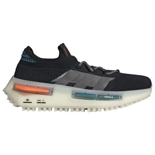 adidas Originals Mens NMD S1 Running Shoes - Off White/Core Black/Grey Product Image