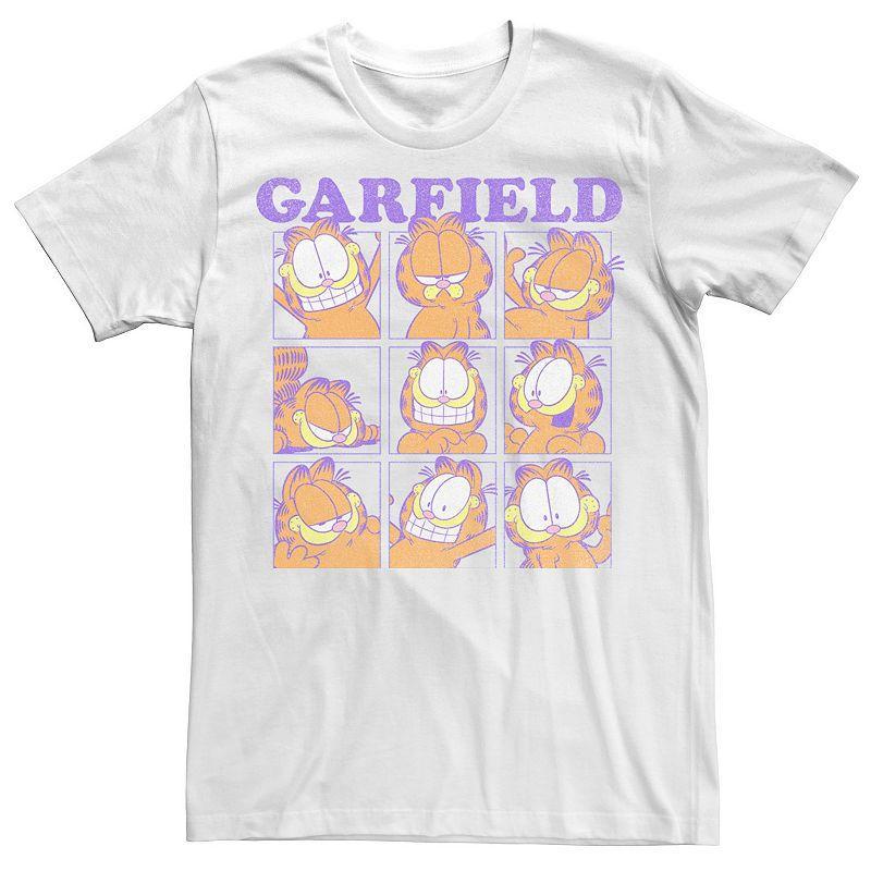 Mens Garfield Grid Boxed Up Retro Tee Product Image