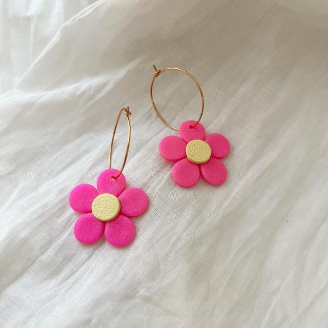 Flower Hoops Product Image