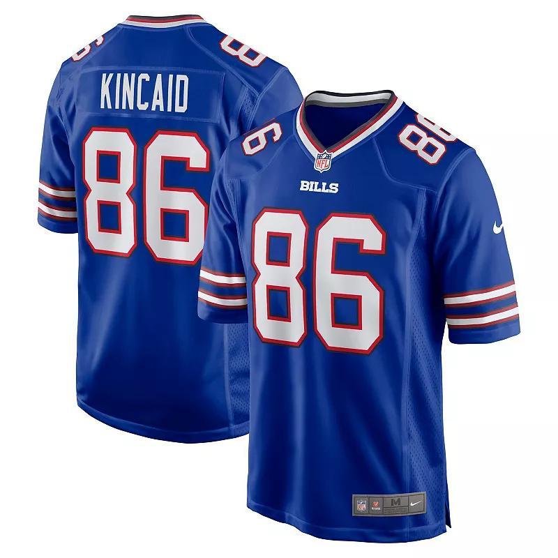 Mens Nike Dalton Kincaid Royal Buffalo Bills 2023 NFL Draft First Round Pick Game Jersey Product Image