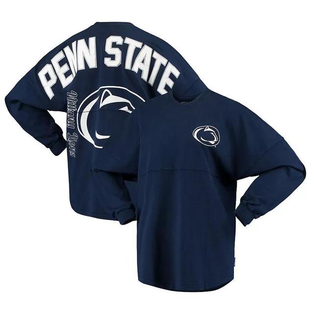 Womens Navy Penn State Nittany Lions Loud n Proud Spirit Jersey T-shirt Product Image