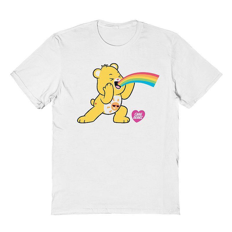 Mens Care Bear T-Shirt White Product Image