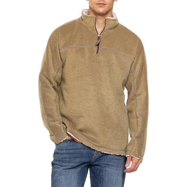 True Grit Melange Pullover Shirt - Zip Neck, Long Sleeve Product Image