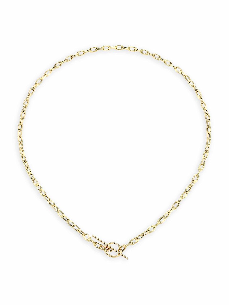 Womens 14K Yellow Gold Toggle Necklace Product Image