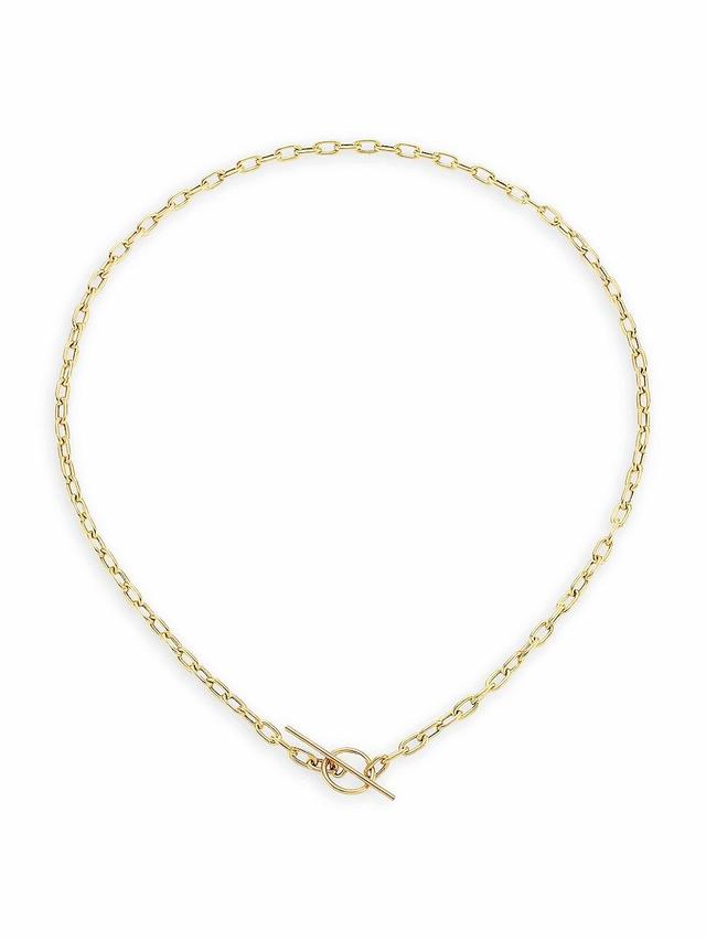 Womens 14K Yellow Gold Toggle Necklace Product Image