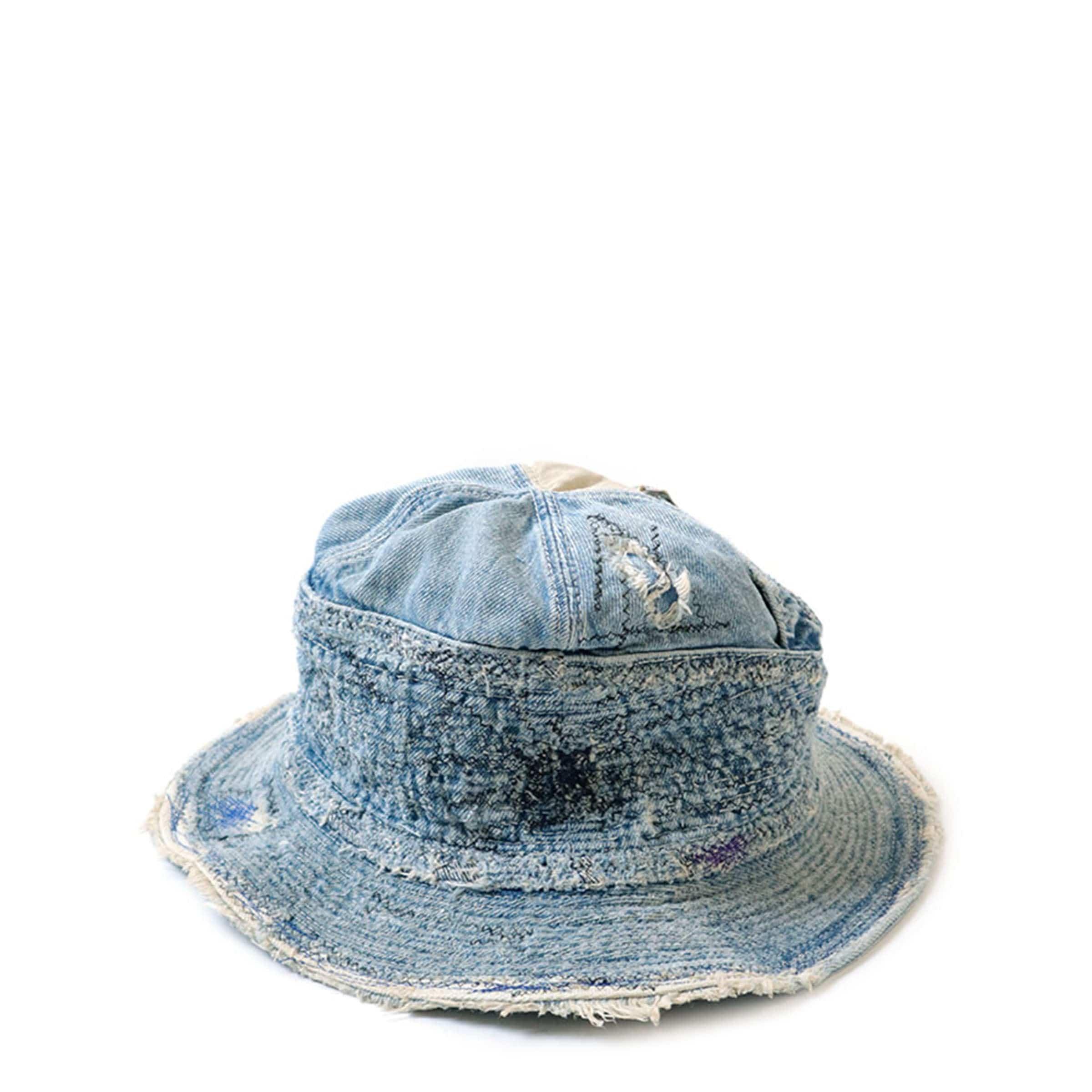 11.5OZ DENIM THE OLD MAN AND THE SEA HAT (CRASH REMAKE) Male Product Image