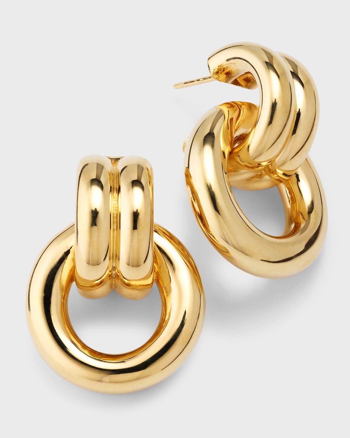 Jennifer Zeuner Gina Hoop Drop Earrings Product Image