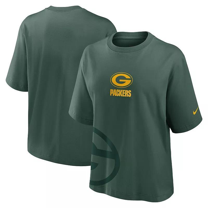 Womens Nike Bay Packers Boxy T-Shirt Product Image