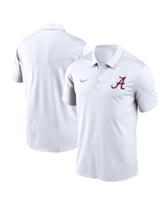 Nike Mens White Alabama Crimson Tide Primetime Franchise Performance Polo Product Image