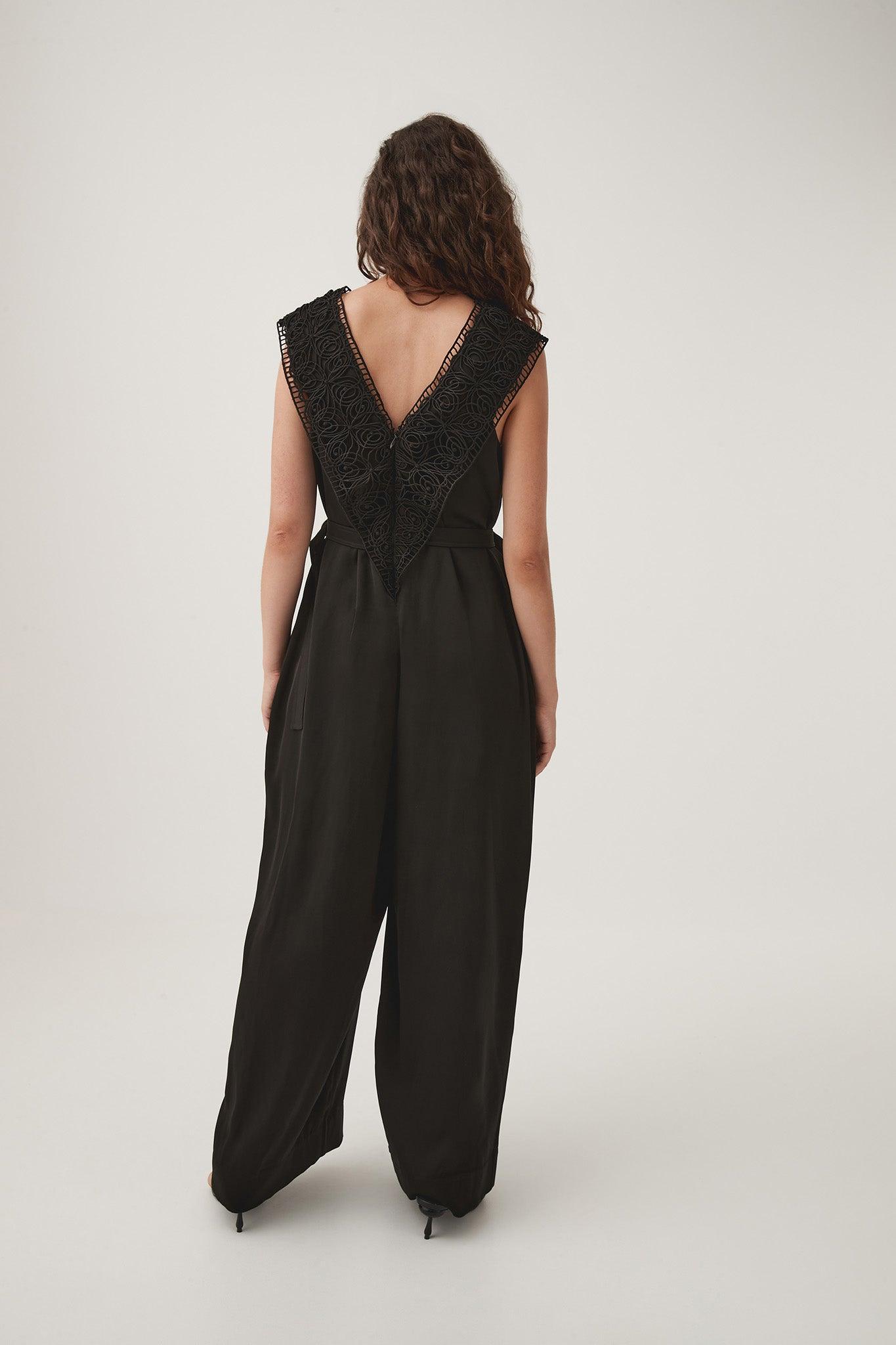 Spirit Belted Jumpsuit Product Image