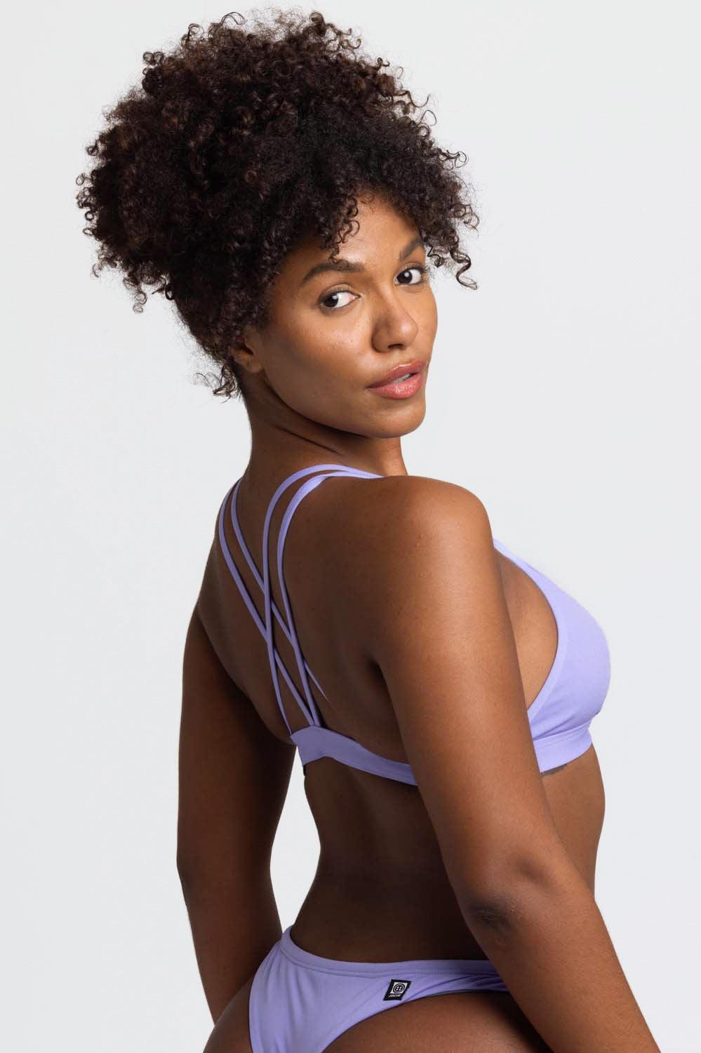 Shara Bikini Top - Lavender Female Product Image