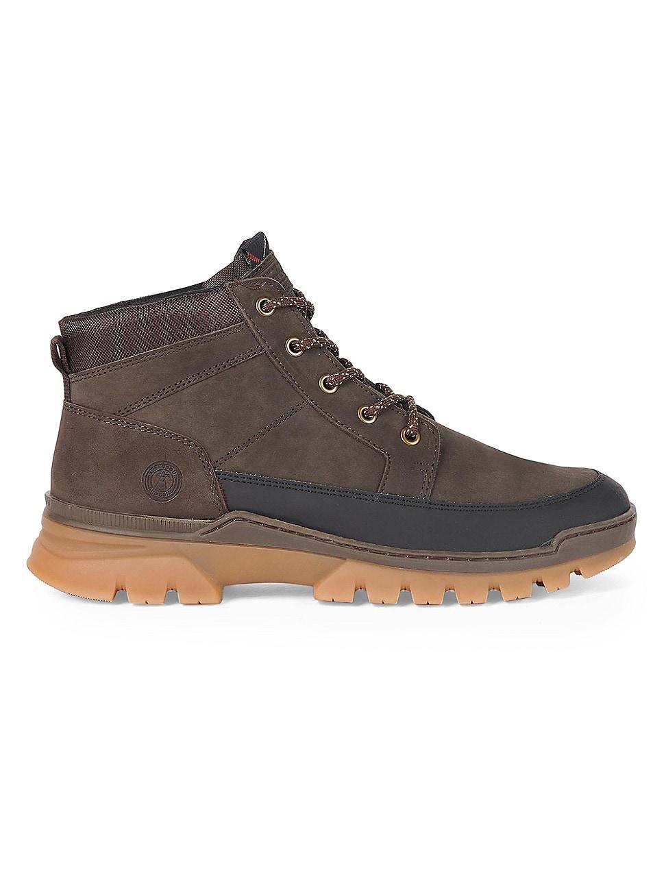 Mens Miller Lace-Up Leather Derby Boots Product Image