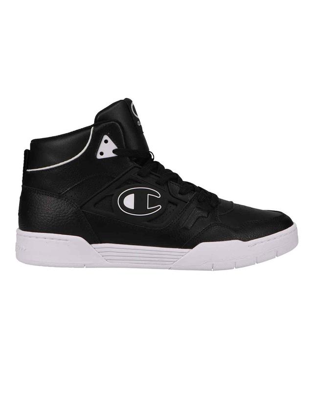 Champion Mens 5-on-5 High Shoes Black/White 14 Product Image