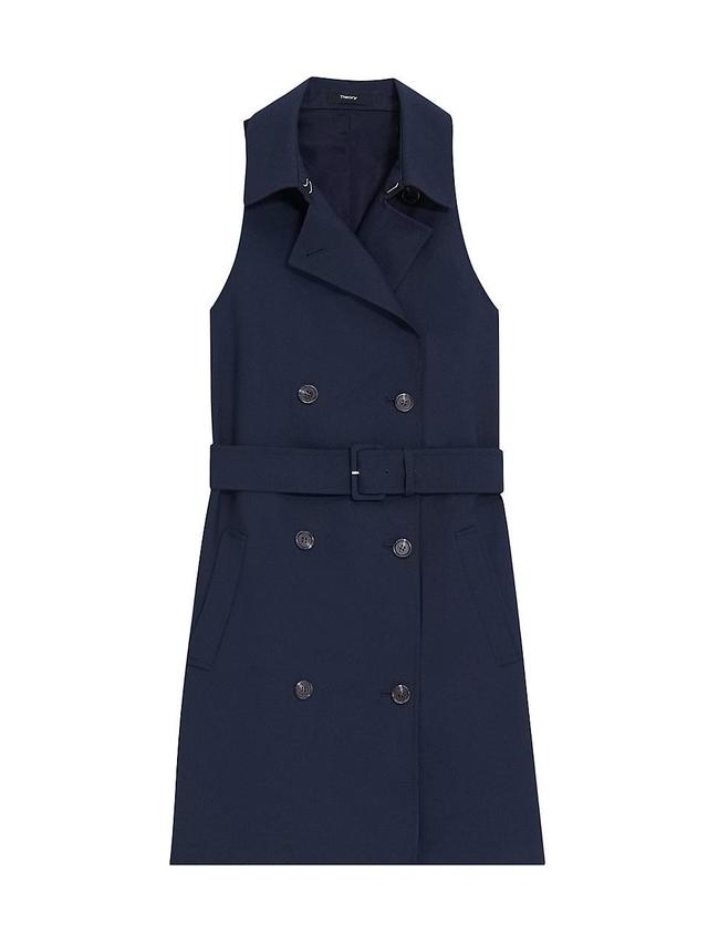 Womens Trench Coat Minidress Product Image