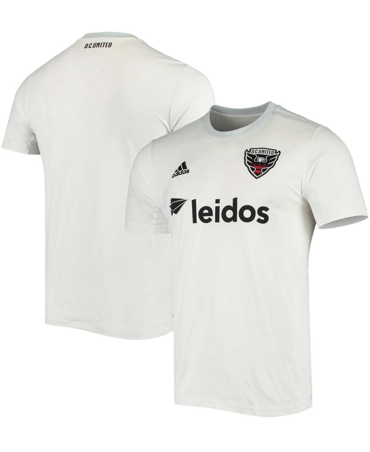 Mens adidas White D.C. United 2020/21 Replica Alternate Jersey Product Image