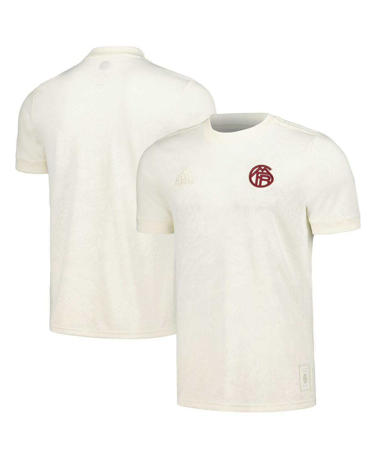 Mens adidas White Bayern Munich 2023/24 Third Lifestyle Jersey - White Product Image