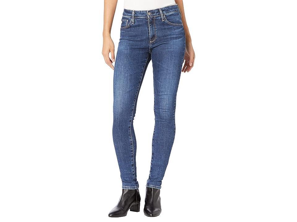 AG Jeans Farrah High-Rise Skinny in Vapor Goldrush (Vapor Goldrush) Women's Jeans Product Image