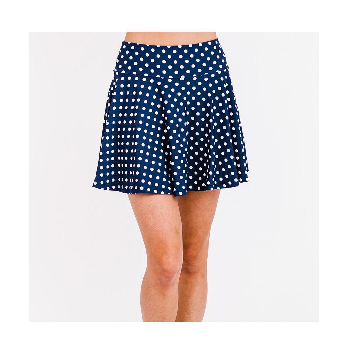 Calypsa Womens Flowy Swim Skort Product Image