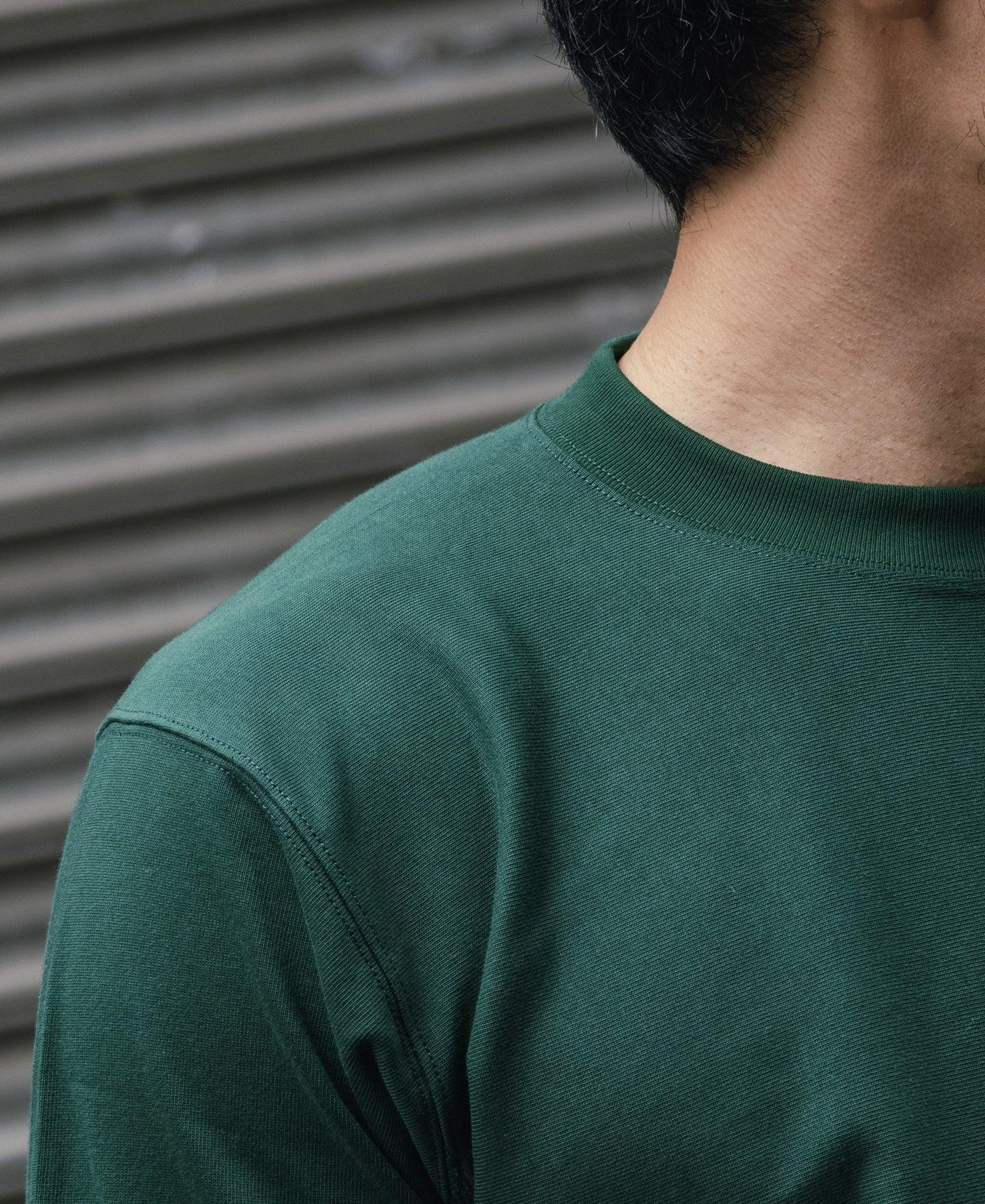 10.6 oz Reverse Weave T-Shirt - Green Product Image