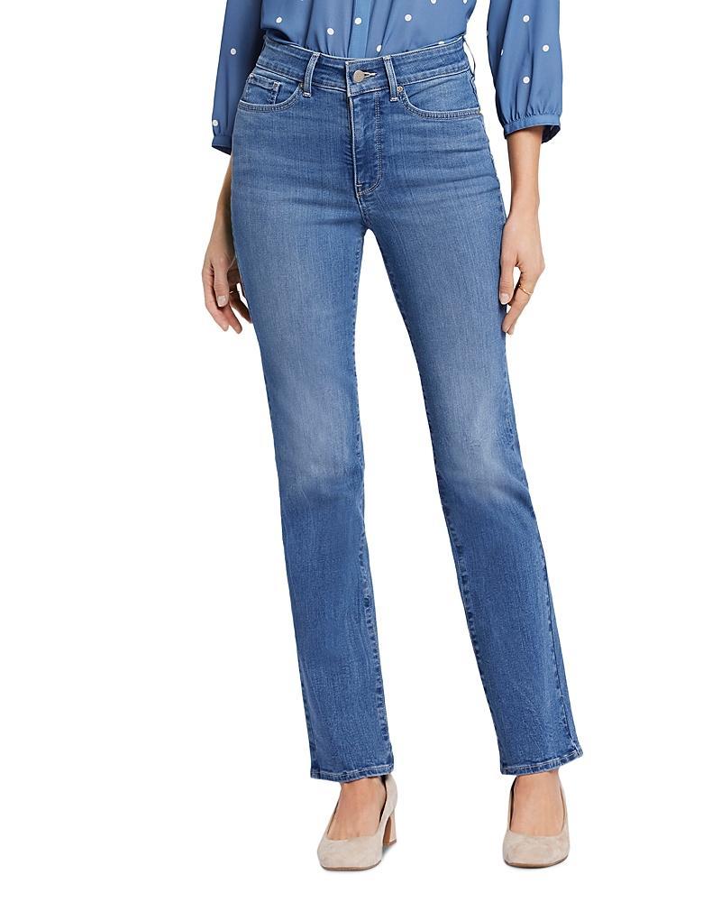 NYDJ Marilyn High Waist Straight Leg Jeans Product Image