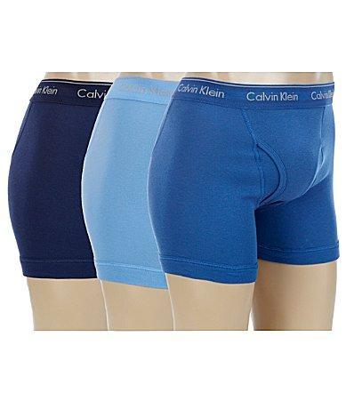 Calvin Klein Cotton Boxer Briefs, Pack of 3 Product Image