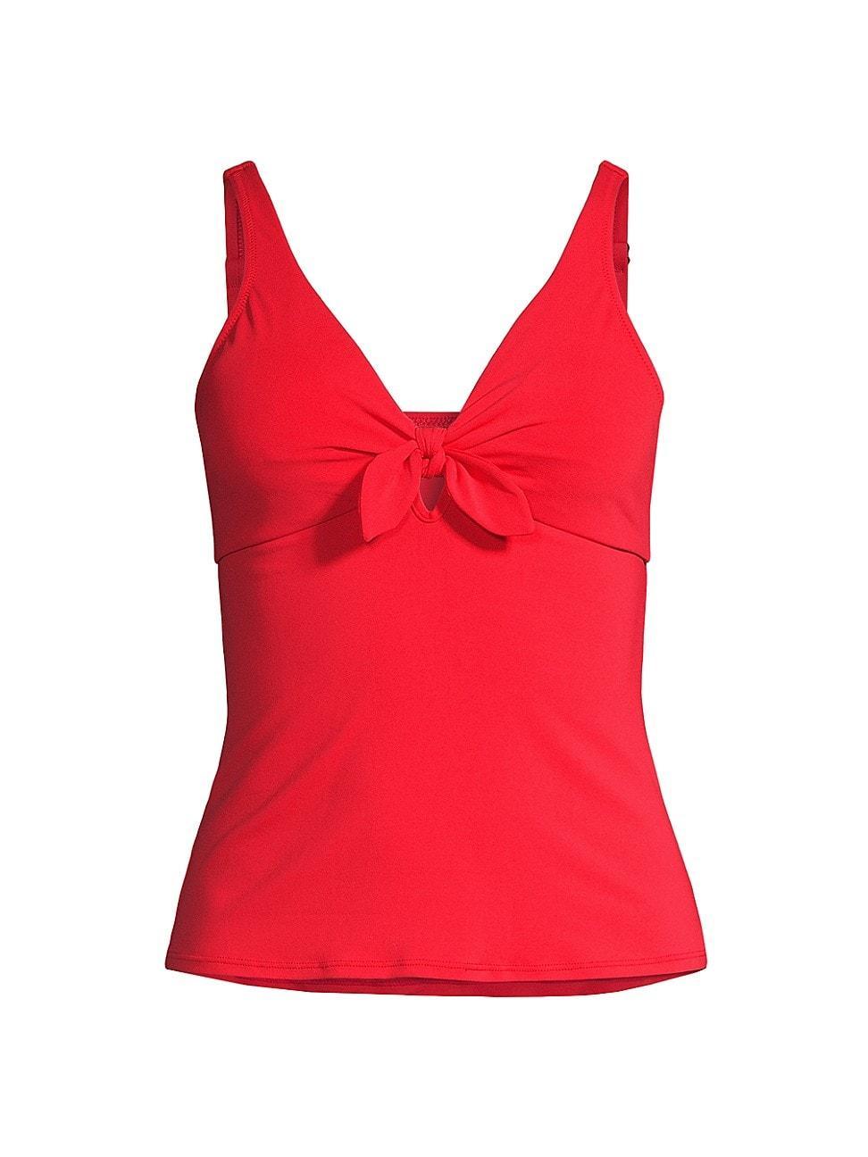 Womens Ava Bow Tankini Top Product Image