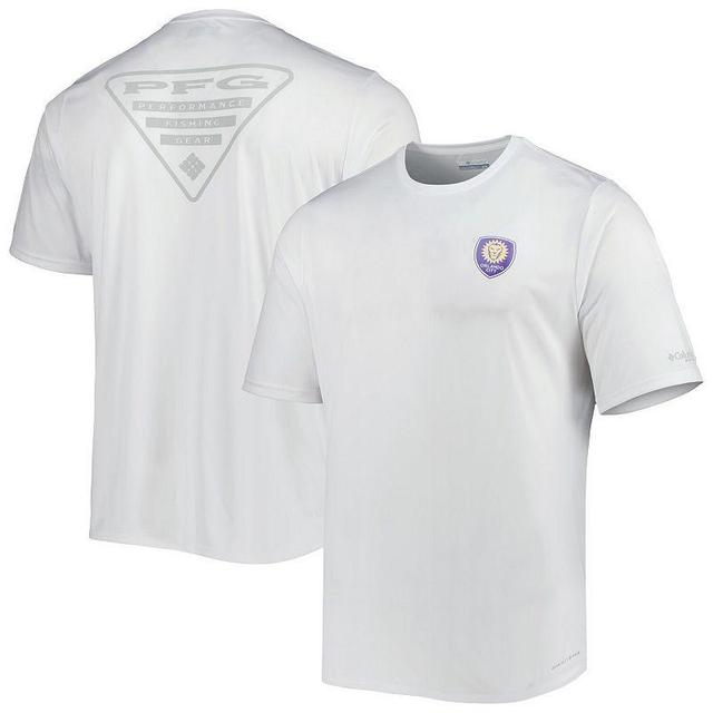 Mens Columbia White Orlando City SC Terminal Tackle Omni-Shade T-Shirt Product Image