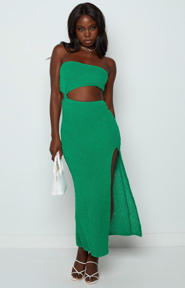 Harbour Green Midi Dress Product Image