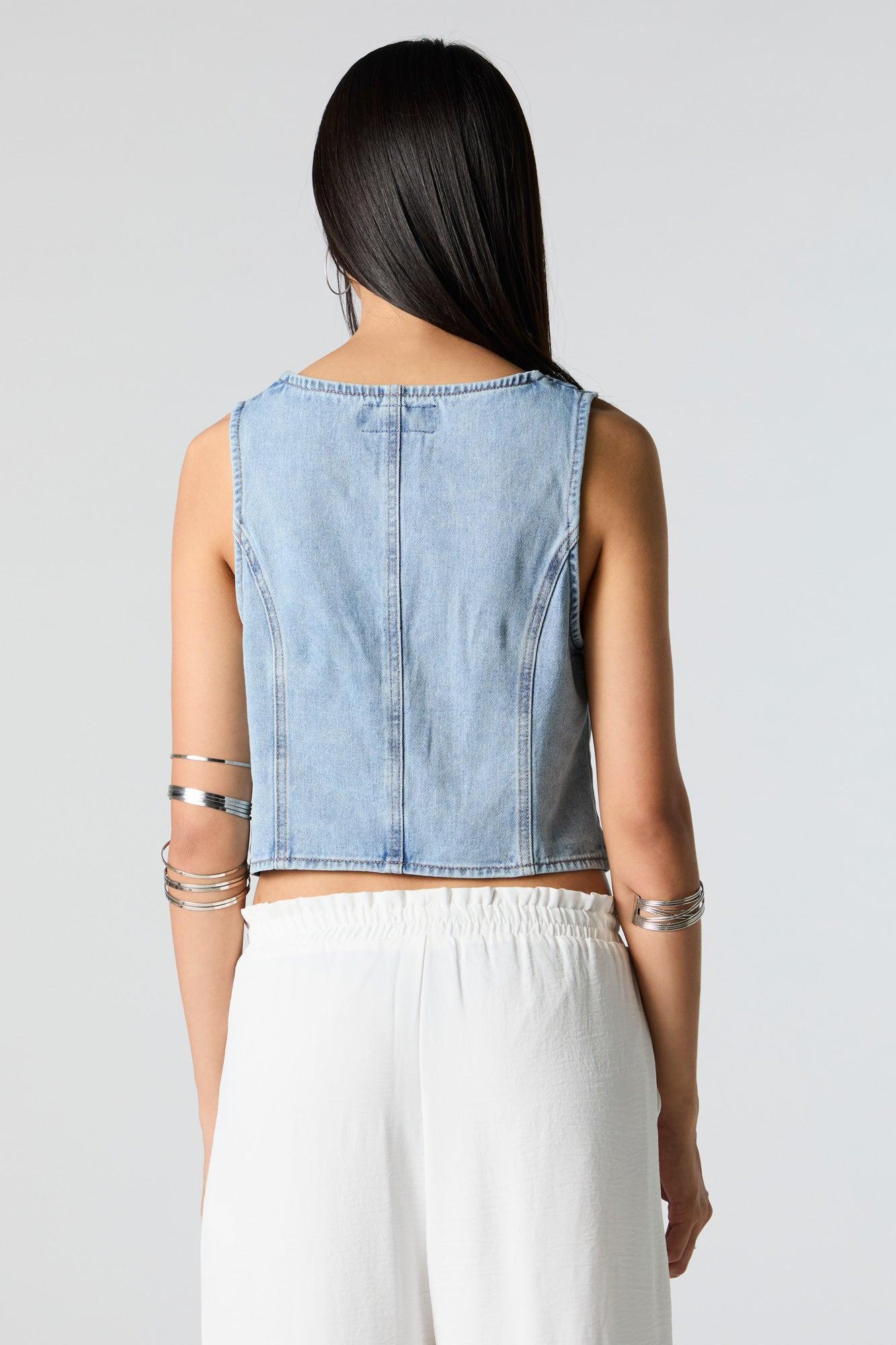 Denim Vest Female Product Image