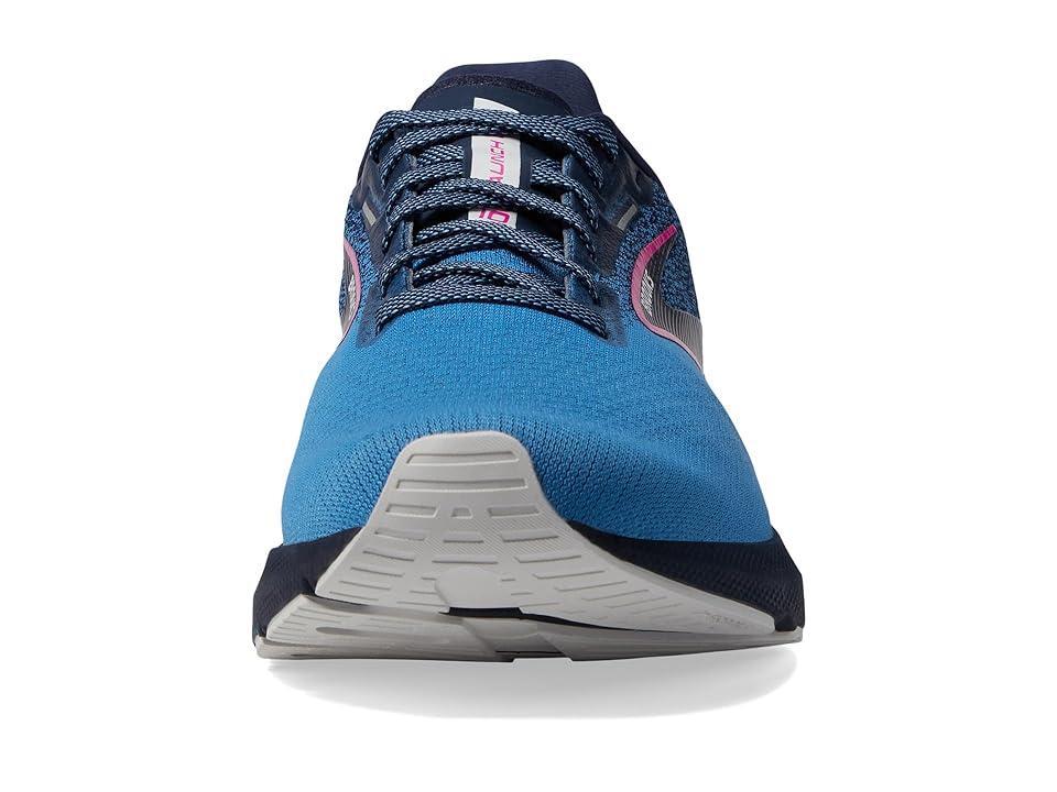 Brooks Launch 10 GTS (Peacoat/Marina /Pink Glo) Women's Shoes Product Image